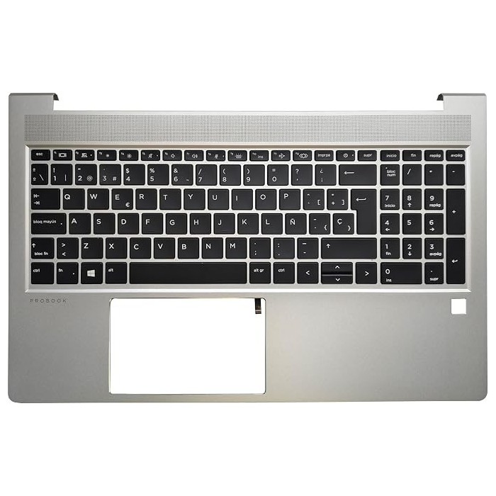Cubierta con teclado LA retroiluminado para HP ProBook 450 G10