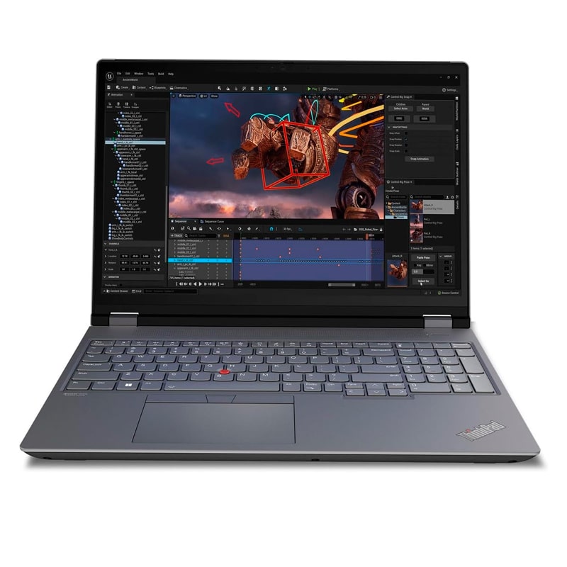 Laptop Lenovo ThinkPad P16 Gen 2 16, i9-13980HX, 32GB, 1TB SSD, VGA 8GB (21FB000KLM)