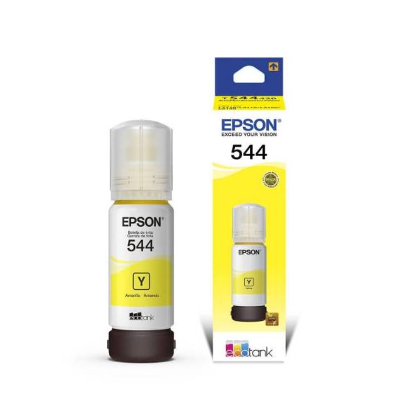 Botella de tinta EPSON T504, color amarillo, contenido 70ml (T504420-AL)