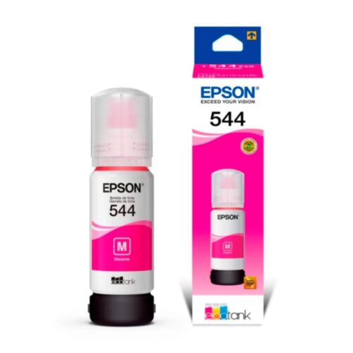 Botella de tinta EPSON T544320-AL, color magenta, contenido 65ml