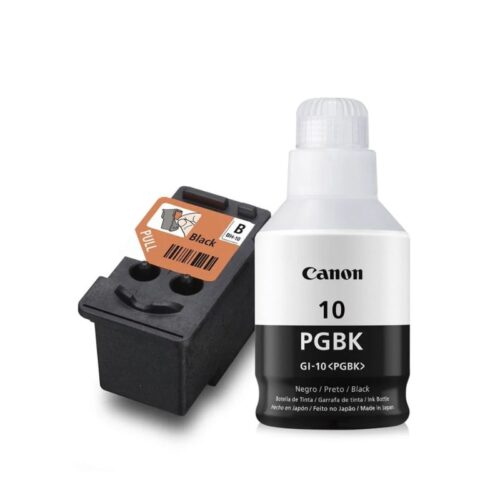 Kit original CABEZAL CANON BH-10 NEGRO + TINTA GI-10BK (3418C005AA)